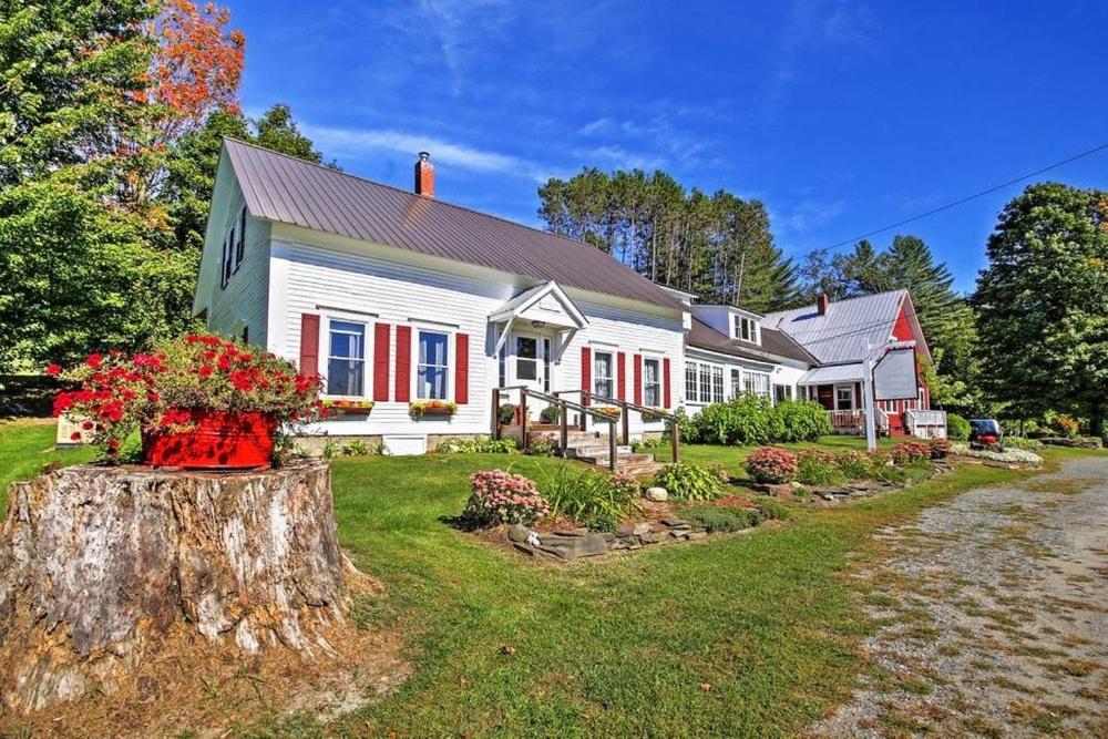 Craftsbury Farmhouse Exterior foto