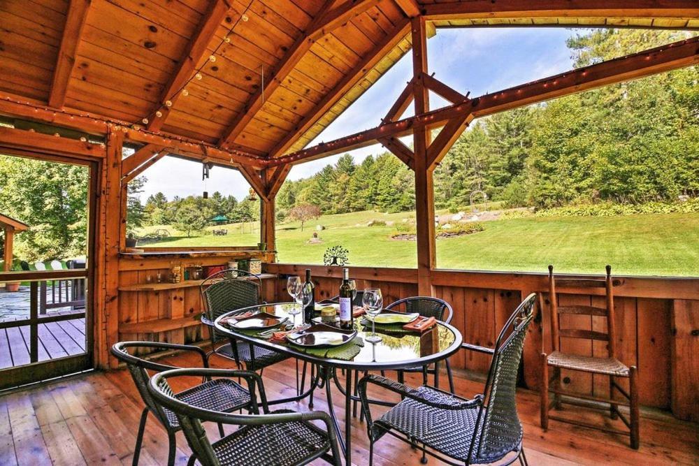 Craftsbury Farmhouse Exterior foto